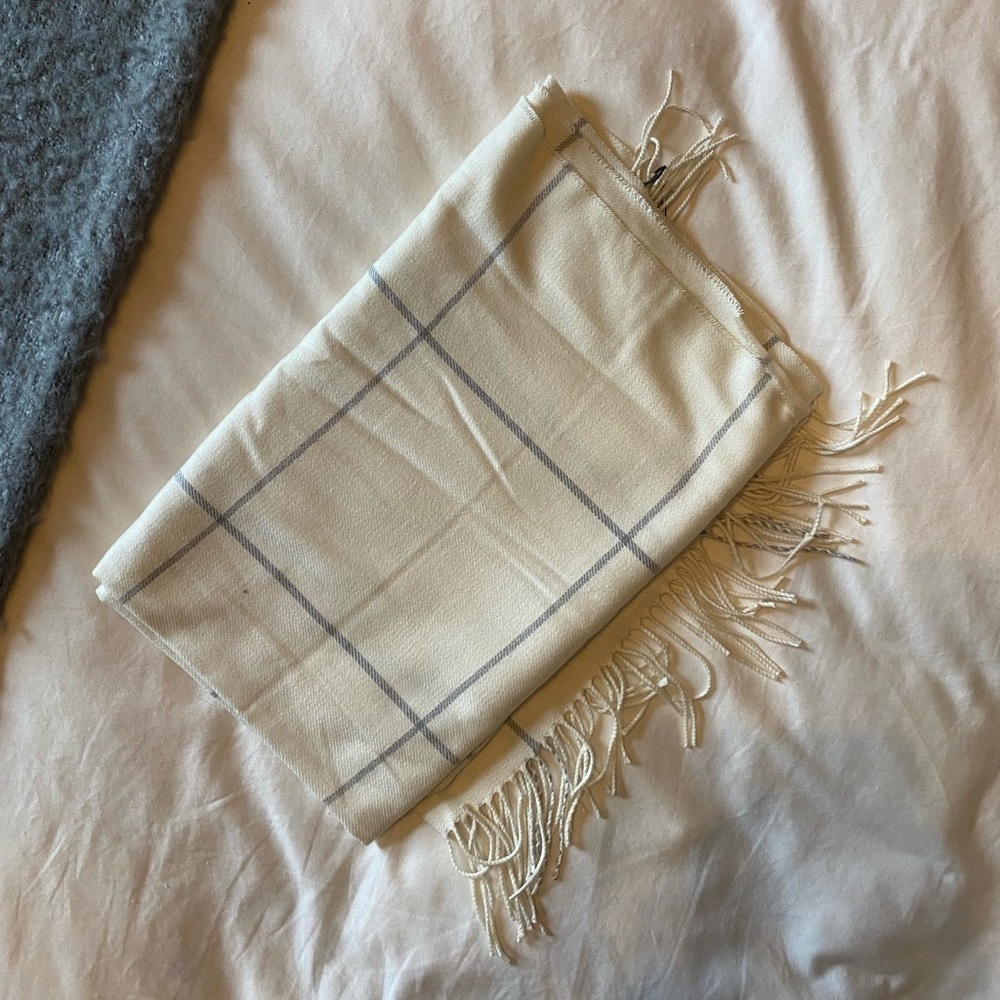 NWT - Blanket Scarf - plaid - cozy
